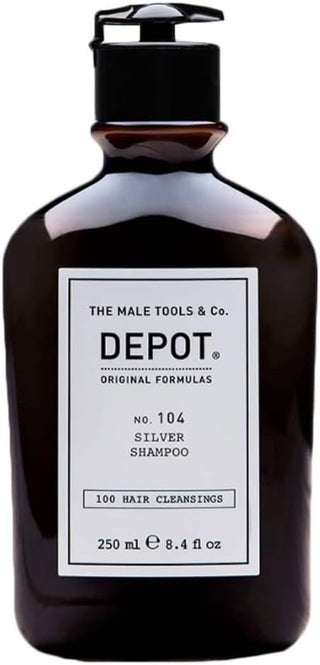 Silver Toning Shampoo for Blonde & Grey Hair - Neutralizes Yellow & Brass Tones, Enhances Cool Tones & Brightens Hair (250 ml)