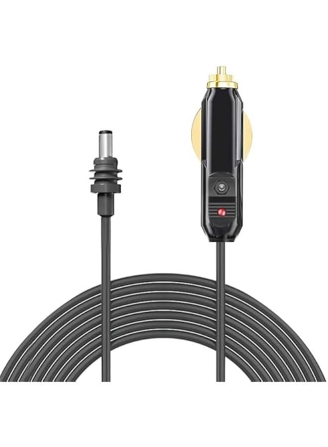 Beauenty Starlink Mini DC Power Cable, 18AWG DC Car Power Cable for Starlink Mini, IP68 Waterproof Outdoor DC Car Charger Power Supply Cord Plug and Play for Lorries Ships Trucks Buses (2M) - Image 1