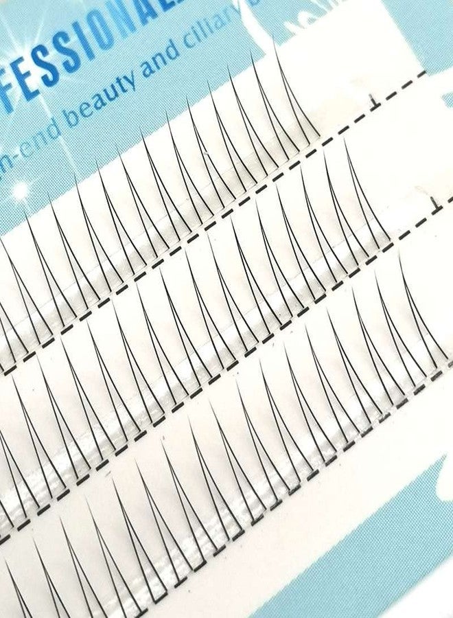 Adiya V Shape Lashes Extensions Professional Makeup Individual Lashes Lower Eyelashes Comic Eye Lashes Natural Handmade False Eyelashes (5mm, V Shape Lashes-J-0.07) - Image 2
