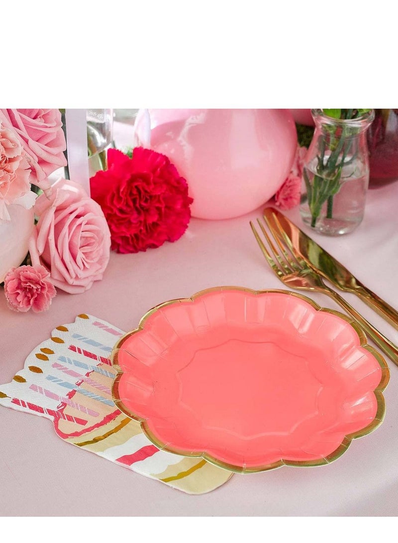 توكينج تيبلز مناديل ورقية للحفلات بتصميم كيك - Image 3