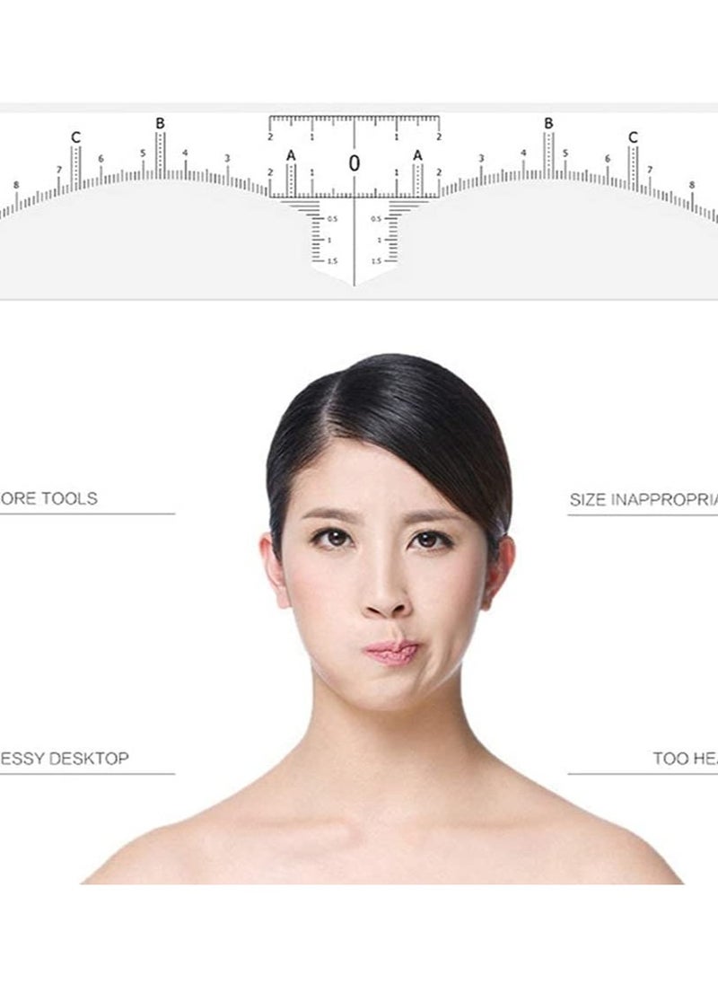 SYOSI - Eyebrow Mapping String for Microblading Brow Map Line Premium Pre-Inked Measuring tool for Eyebrow Tattoo PMU Permanent Makeup Microblading Supplies - Image 1