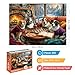 EIYRURU 500 Pieces Puzzle for Adults Funny Four Dogs Playing Chess Jigsaw Puzzle Challenging Relaxing Perfect for Family Game Nights 205 x 15 in - Image 4