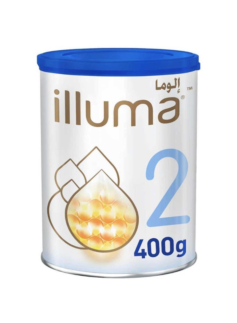 Illuma حليب أطفال إيلومّا 2 مسحوق 400 جرام - Image 1