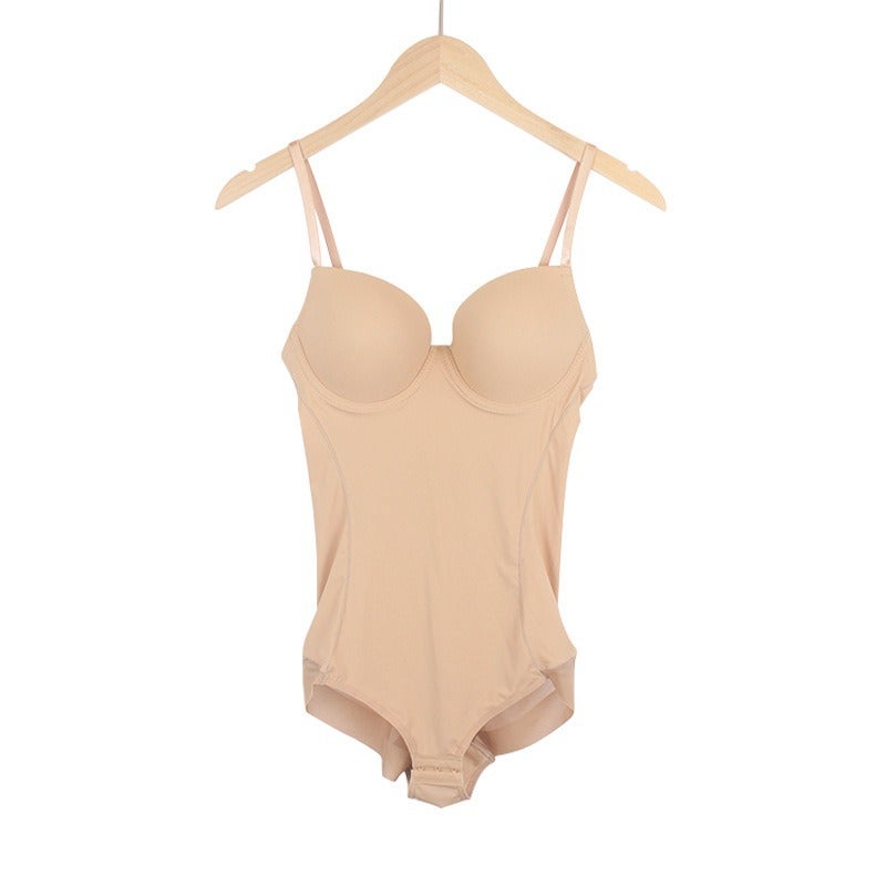 Summer Ultra-Thin Shaping Bodysuit with Tummy Control and Push-up, Lace-up Waist Cincher, Breathable Women's Shapewear - Image 5