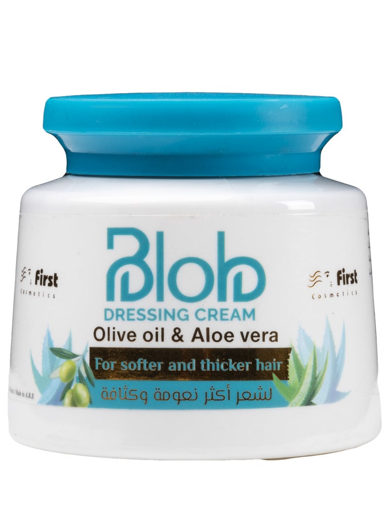 Blob Olive Oil & Aloe Vera Cream For Softer And Thicker Hair 250 g 