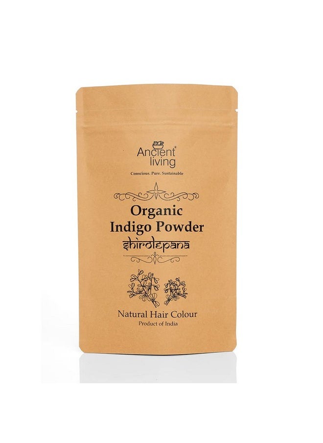 Ancient Living Organic Indigo Powder Pouch 100 Gm  - Image 1
