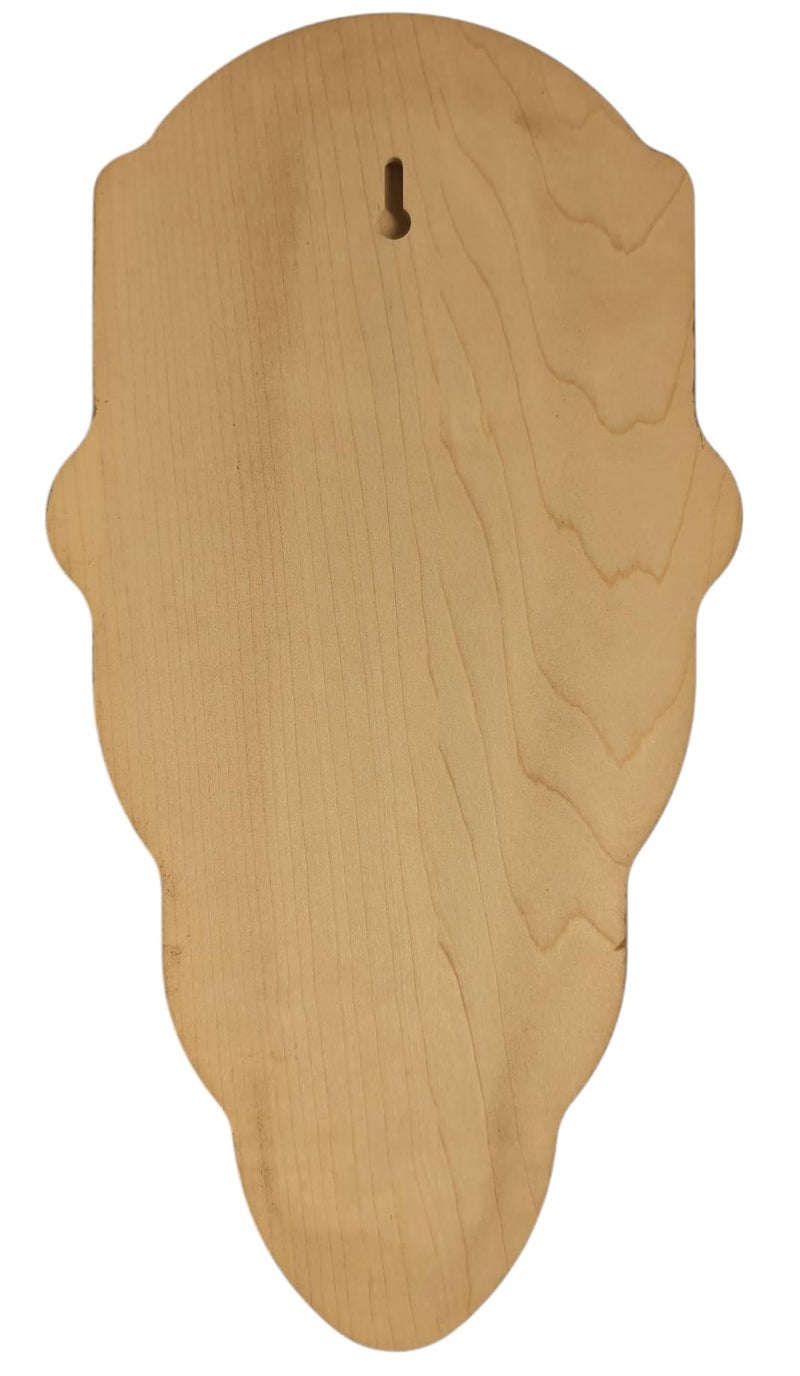 Cauff Deer Skull Mount Face Plate with Mounting Hardware, European Style, Whitetail (Walnut Finsh) - Image 4