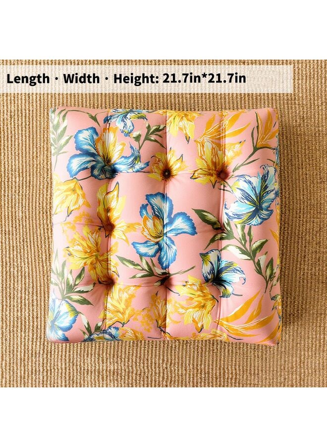 Bohemian Soft Chair Pad Garden Patio Home Kitchen Office Seat Cushion Diameter 22" - Image 2