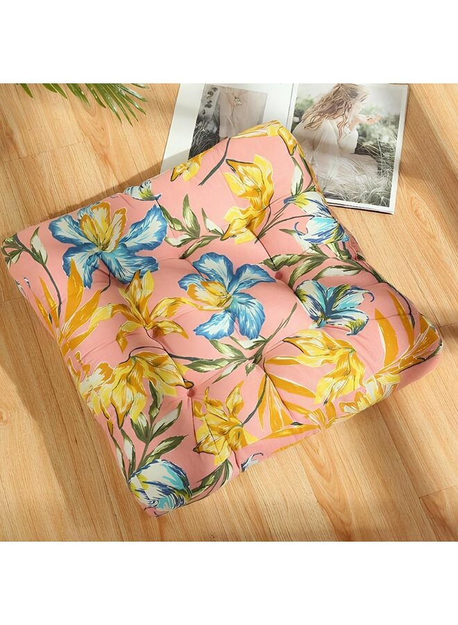 Bohemian Soft Chair Pad Garden Patio Home Kitchen Office Seat Cushion Diameter 22" - Image 4