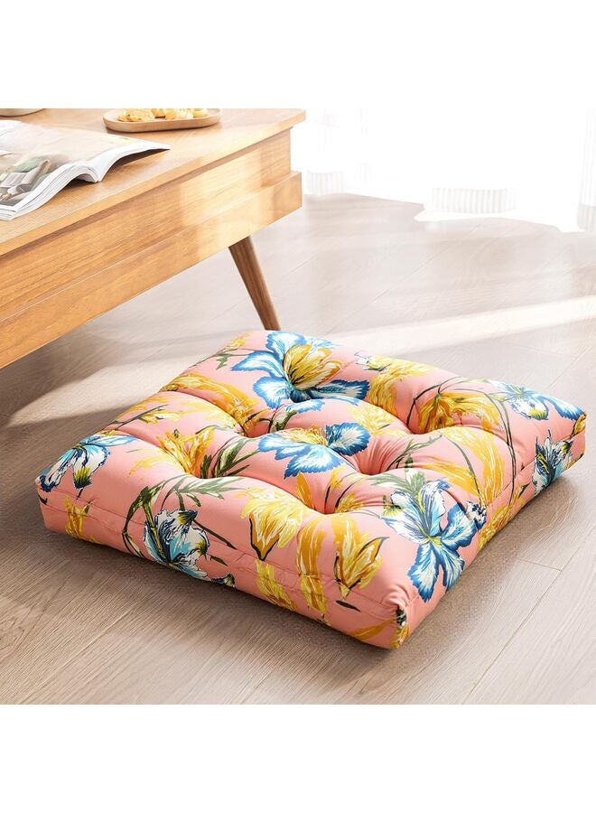 Bohemian Soft Chair Pad Garden Patio Home Kitchen Office Seat Cushion Diameter 22" - Image 5