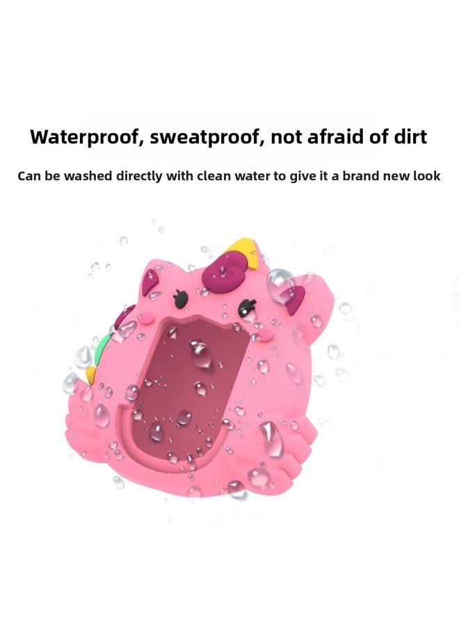 general Suitable For Tuo Ma Ge Zi Tamagotchi Original Yuan Zu Machine Electronic Game Machine Silicone Protective Cover-Product Color:C1501 Shark - Image 4