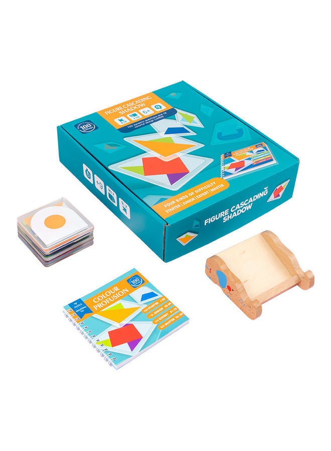 NIBEMINENT Shadow Cascading Logical Thinking Board Game 28x25.5x7cm - Image 1