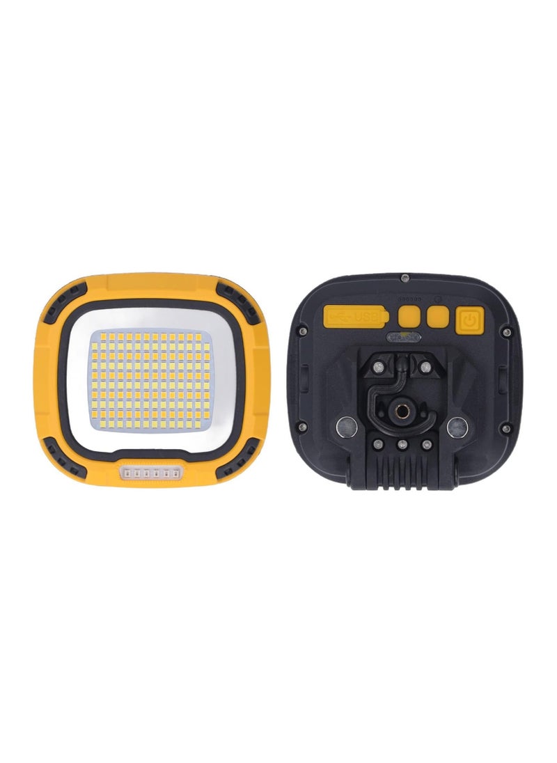 Generic Portable LED Work Light 3 Lighting Modes USB Rechargeable IP44 Waterproof Power Bank for Hiking Working Car Repairing Workshop with Built in Battery 4000mAh  - Image 4