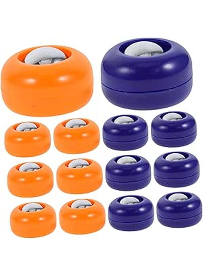 GIOIO 20 Pcs Mini Curling Balls Shuffleboard Pucks for Home Office Party Games Sports Fun Family Gatherings Outdoor Indoor Daily Use High Quality Smooth Surface Portable Ice Breaker Games  Social Spor