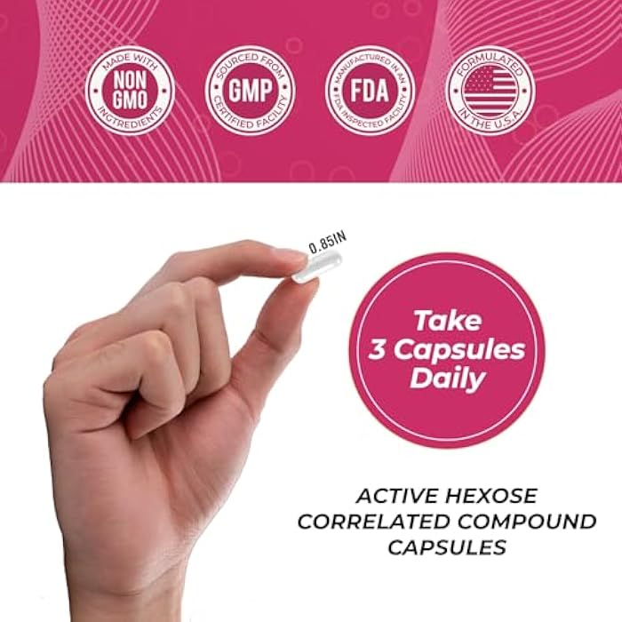 Leaping Lynx Active Hexose Correlated Compound 1500 mg, Clinically Studied Mushroom Extract for Immune System Support & Cellular Defense | 120 Capsules (40-Day Supply) | Non-GMO, Shiitake, Lion's Mane, Turkey Tail - Image 5