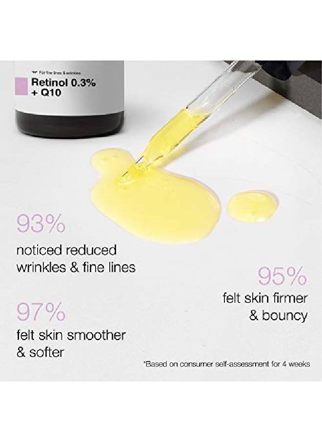 MINIMALIST 0.3% Retinol Face Serum For Anti Aging | Night Face Serum With Retinol Q10 To Reduce Fine Lines Wrinkles | For Women Men  - Image 3