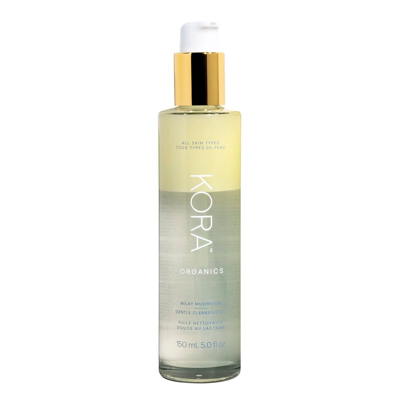 KORA Organics Milky Mushroom Oil Cleanser, Cleanse & Nourish, Certified Organic, Cruelty Free, 5.07 oz - Image 1