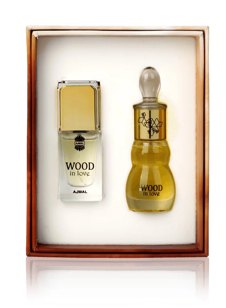 اجمل Wood In Love (Edp 14Ml+Conc. 12Ml)