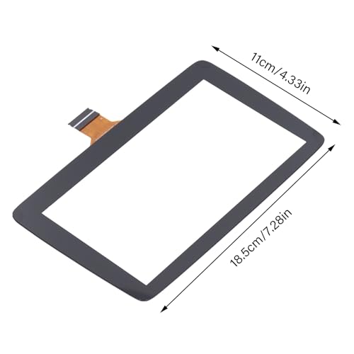 Ymiko Digitizer 7in Display Glass Acrylic Transparent Car Touch Display Glass Replacement for 3 2014-2016 BHP1611J0D K40005A29F Touch Screen Digitizer Infotainment Screen Replace Part - Image 3