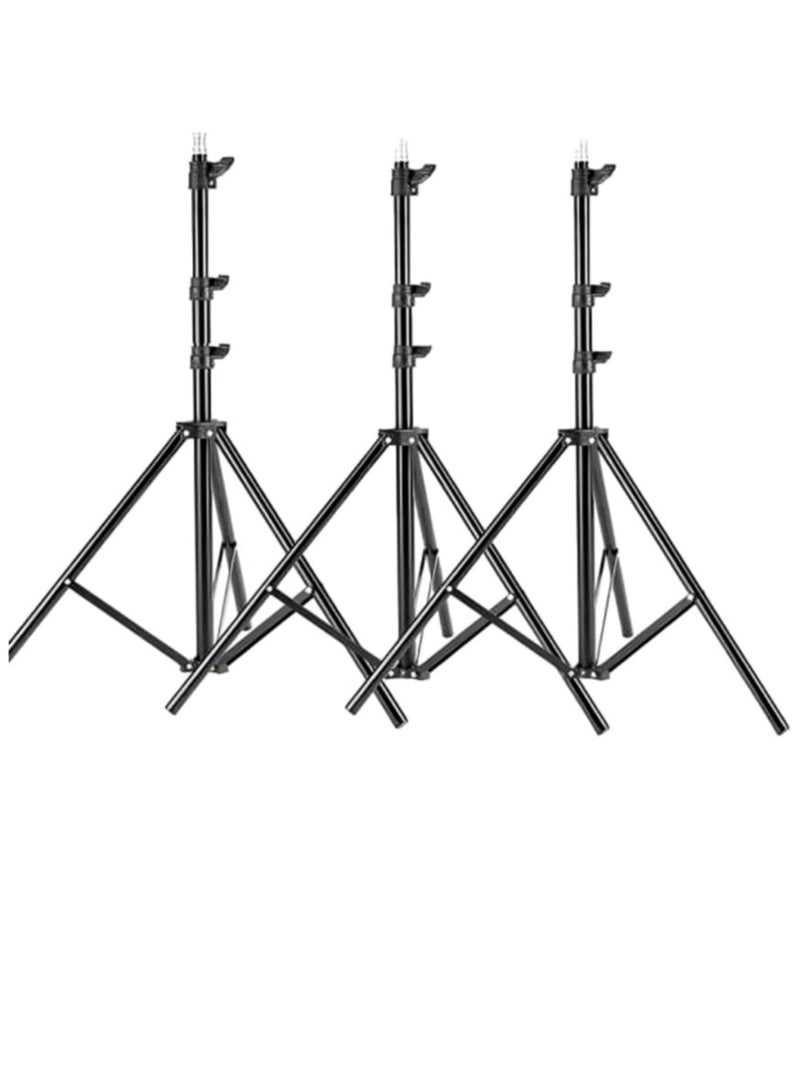 Professional Heavy Duty Light Stand Black - Image 4