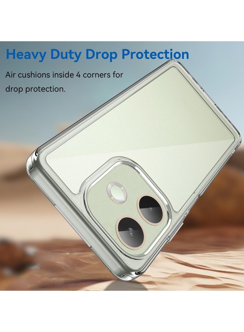 general Compatible Oppo A5 Pro 5G Phone Case, Non-Yellowing Drop Protection Thin Flexible Silicone TPU Shockproof Protection Slim Type Case - Image 5