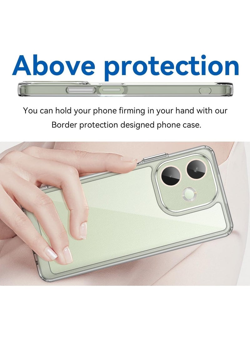 general Compatible Oppo A5 Pro 5G Phone Case, Non-Yellowing Drop Protection Thin Flexible Silicone TPU Shockproof Protection Slim Type Case - Image 2