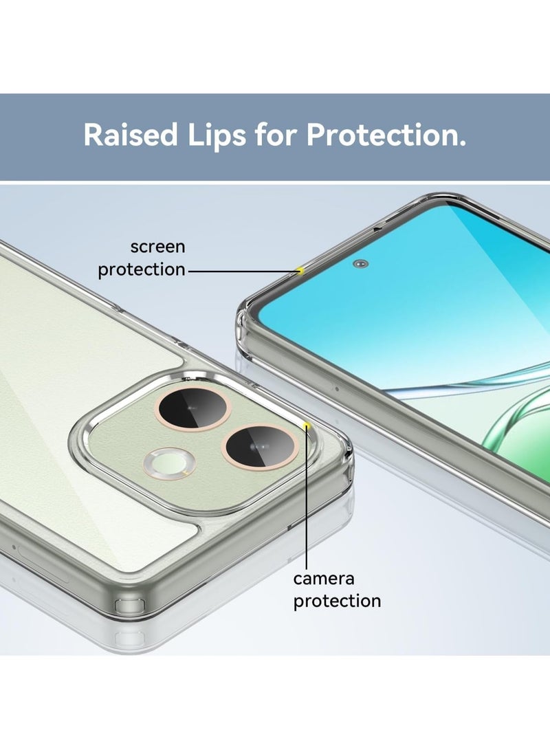 general Compatible Oppo A5 Pro 5G Phone Case, Non-Yellowing Drop Protection Thin Flexible Silicone TPU Shockproof Protection Slim Type Case - Image 3