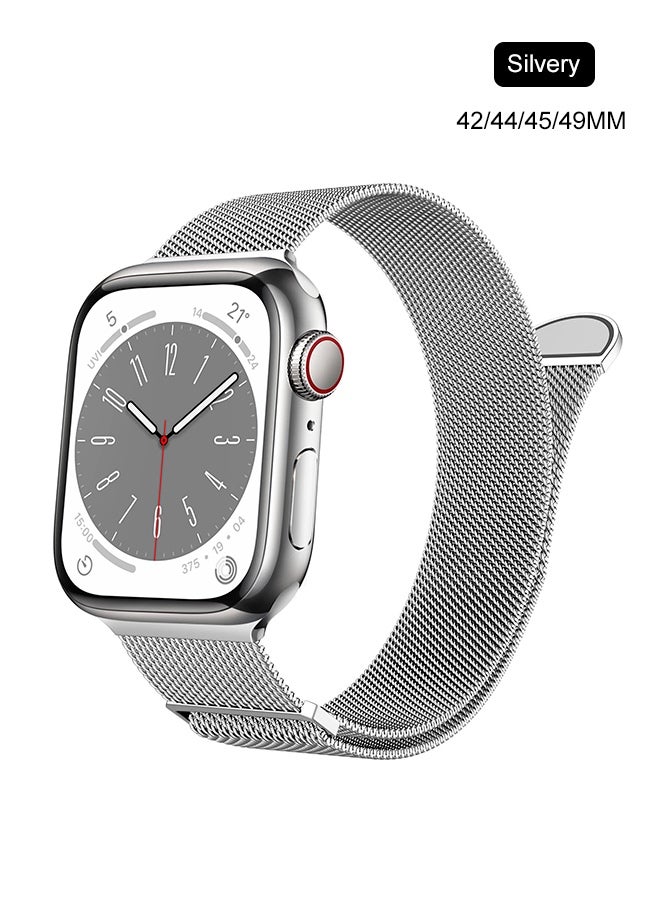 Metal stainless steel watchband suitable for Apple iWatch Series 11/10 42mm/44mm, Apple Watch Ultra 3/2/1, - Image 1