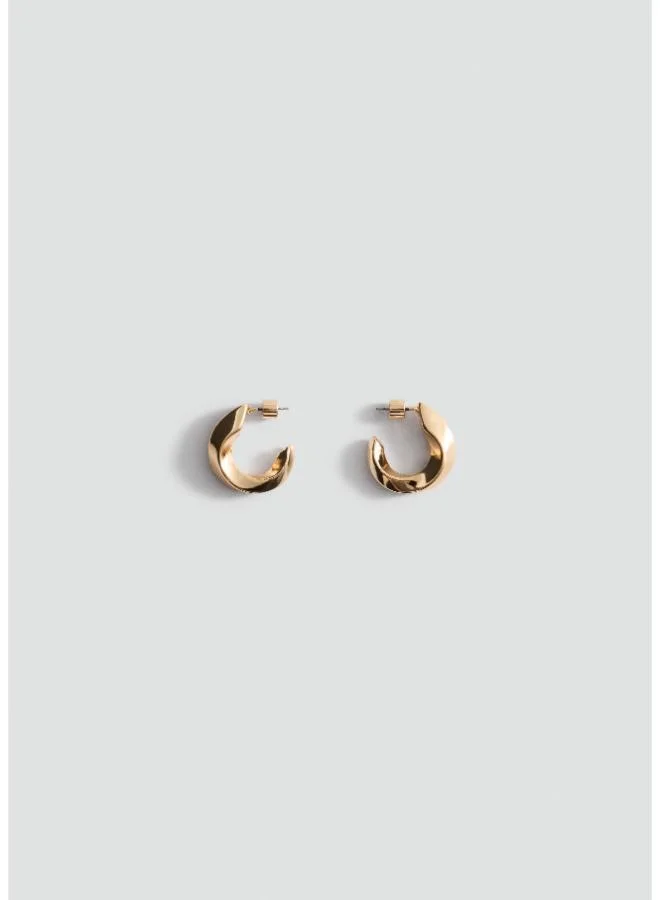 Twisted Hoop Earrings