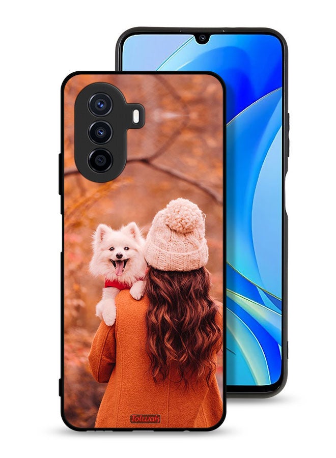 Tolwak Huawei nova Y70 Protective Case Cover Holding Puppy - Image 1