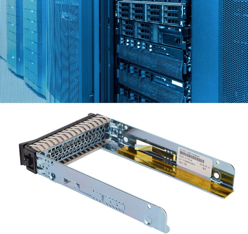 كلاراكو حامل محرك الأقراص الصلبة، صينية محرك الأقراص الصلبة SASHard لجهاز Lenovo SR650 SR550 SR570 HR630X HR650S، 2.5 بوصة، مصنوع من معدن ABS مستقر، يحمي أمان البيانات - Image 3