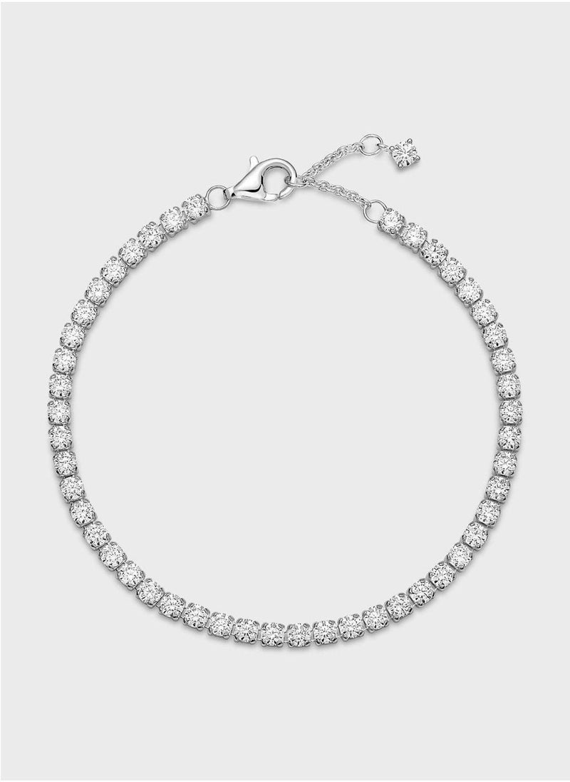 PANDORA Sparkling Tennis Bracelet - Image 3