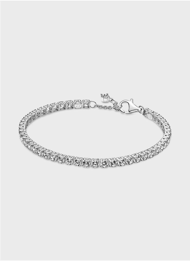 PANDORA Sparkling Tennis Bracelet - Image 1