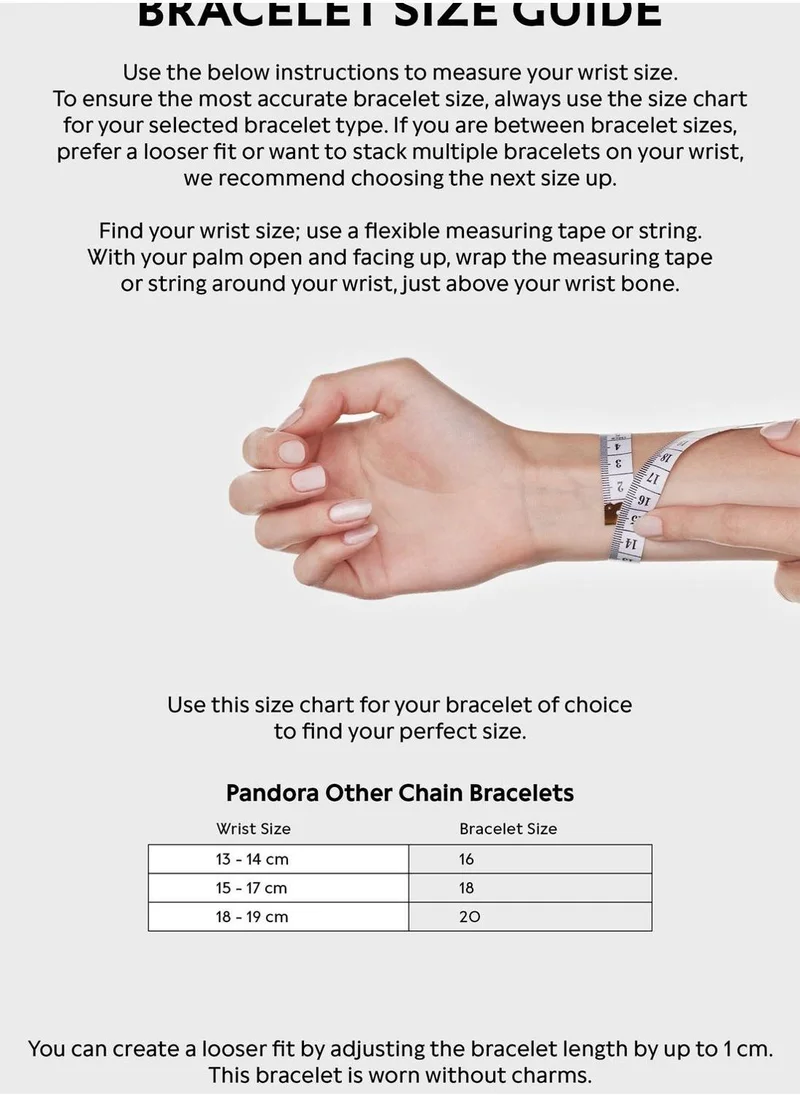 PANDORA  Sparkling Tennis Bracelet for Women | Best Price UAE