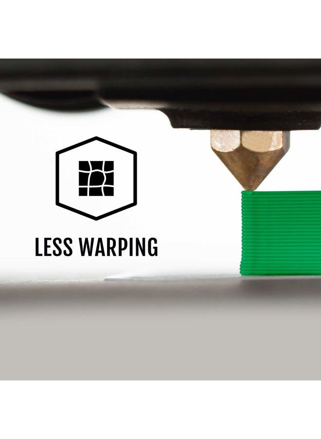 HATCHBOX PLA 3D Printer Filament, Dimensional Accuracy +/- 0.03 mm, 1 kg Spool, 1.75 mm, Green - Image 5