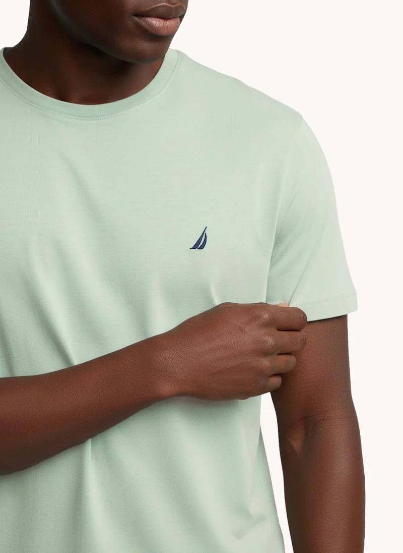NAUTICA Men's Solid Crew Neck tee