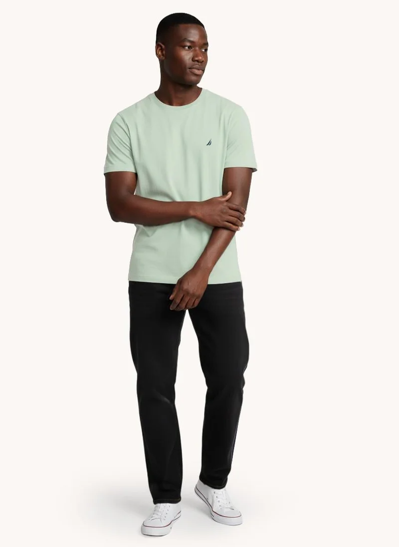 NAUTICA  Men's Solid Crew Neck tee for Men | Best Price UAE