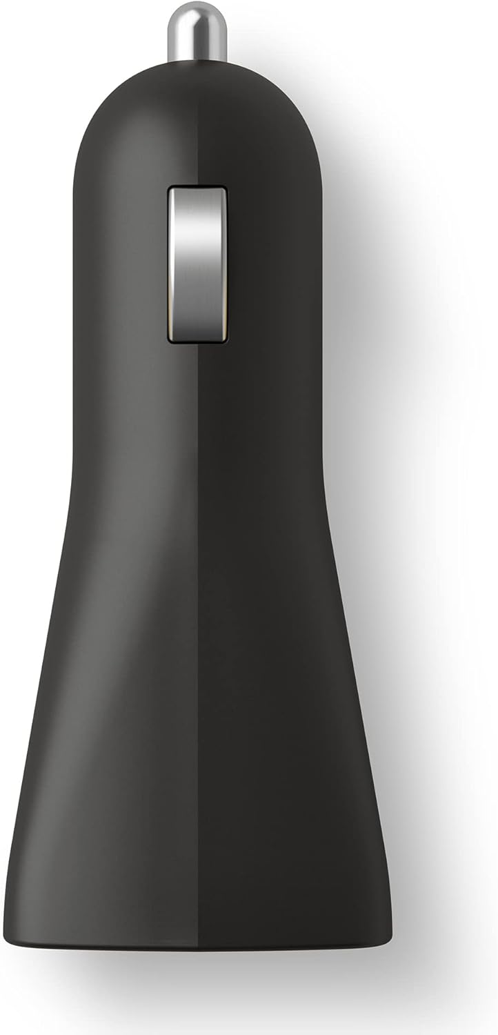 Go-To GoTo Dual USB Car Charger Dual Port Fast USB A for iPhone 13 12 11 Pro max XR Xs SE iPad Galaxy S21 S20 S10 Plus Ultra Note 20 Pixel 6 5 4 USBA  USBA Devices Black - Image 3