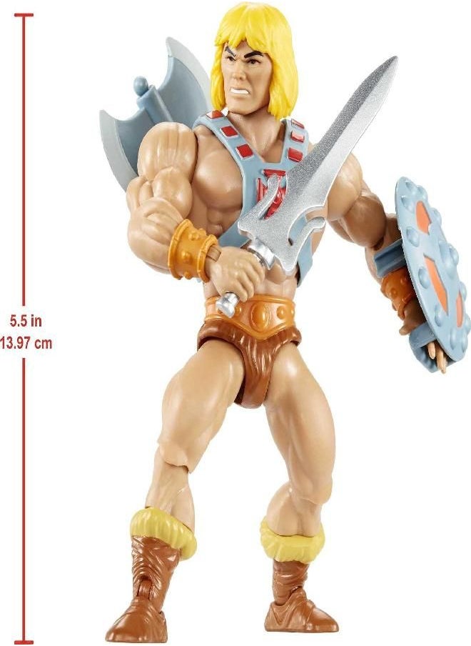 Masters of the Universe Origins He-Man 5.5-in Action Figure, Battle Figure for Storytelling Play and Display, Gift for 6 to 10-Year-Olds and Adult Collectors - pzsku/Z61F50836F7AC7FE7434BZ/45/_/1686134120/3da6db4f-0341-4ef9-9166-af948438ca36