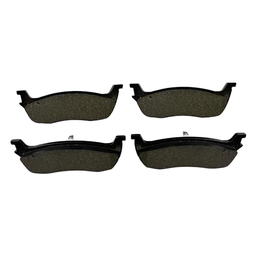 IBESTWOLF 4PCS Rear Ceramic Brake Pads Replacement for 1997-2002 Ford Expedition 1999-2003 F-150 1997-1999 F-250 for 2003-2011 Lincoln Town Car 1998-2002 Navigator 2002 Blackwood - Image 4