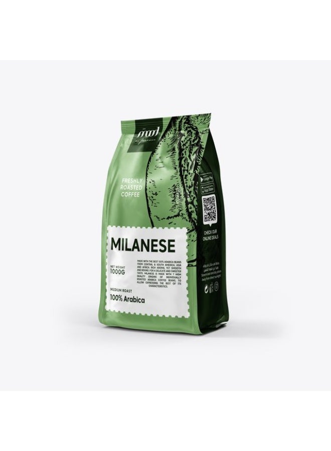 Mood Espresso Roasted Coffee Beans Milanese, 1000g