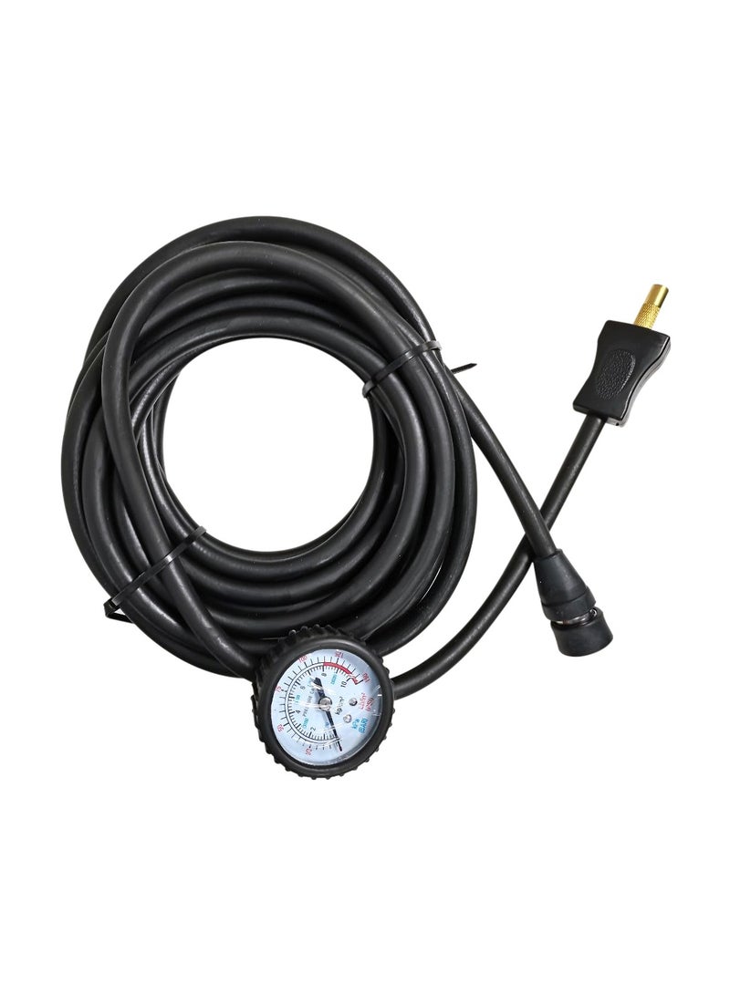 3XR 12V Heavy Duty Portable Air Compressor, 250L/Min High Flow Tire Inflator Pump, 150 PSI, All-Metal Body, Pure Copper Motor, with Pressure Gauge & Nozzle Kit for Car, Truck, SUV, RV, Motorcycle - Image 5