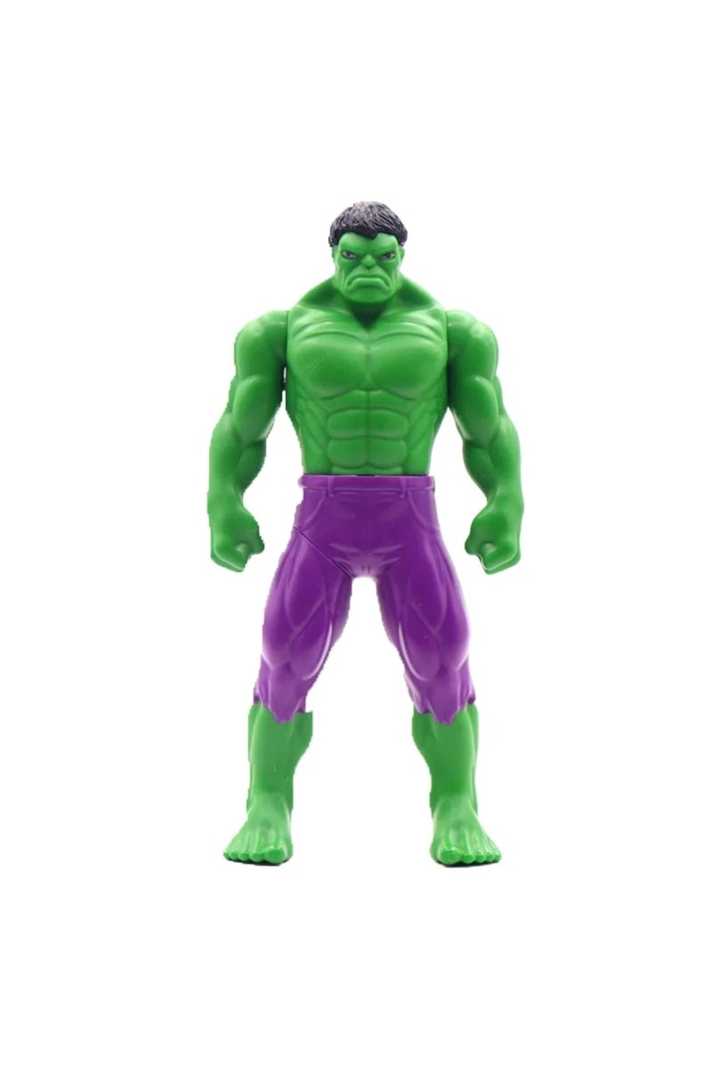 دمى أبطال خارقين من مارفل أفنجرز 4: نهاية اللعبة، مقاس 17 سم: هالك، الرجل الحديدي، كابتن أمريكا، ثور، وولفرين.