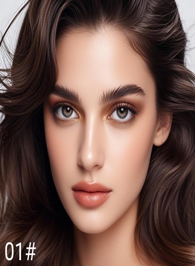 Erinde Waterproof Eyeshadow Stick, Cream Eye Shadow Stick, Long-Lasting, Crease-Proof, Cream to Powder Buildable & Blendable Eye Shadow Pencils Crayon, Vegan & Cruelty-Free, 01 Caramel - Image 3