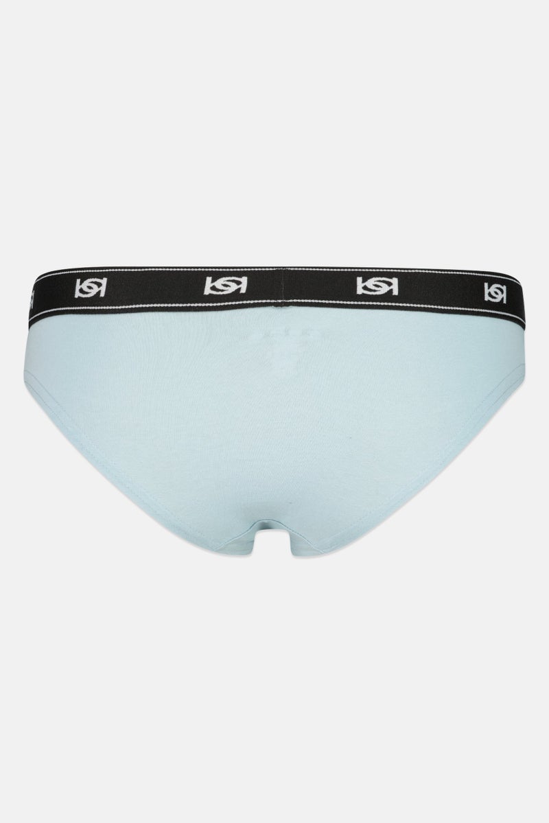 bebe Women 3 Pcs Graphic Print Cheeky Panty, Multicolor - Image 5