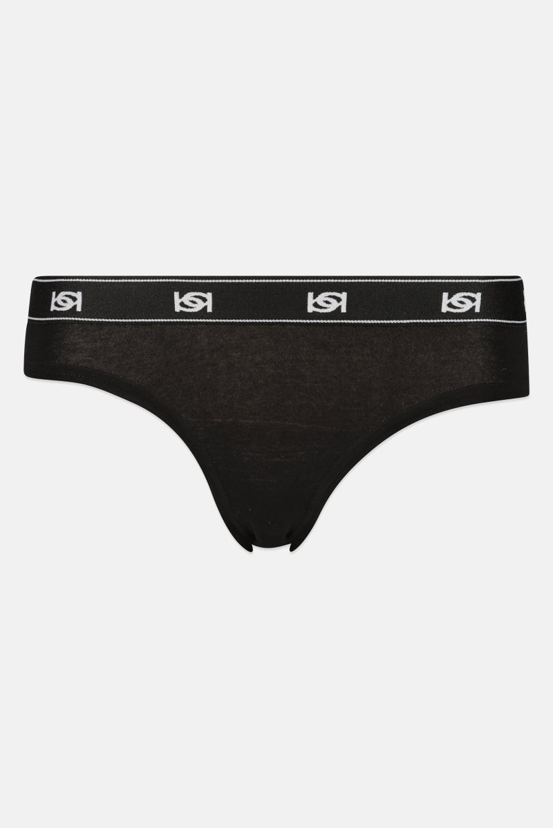 bebe Women 3 Pcs Graphic Print Cheeky Panty, Multicolor - Image 3