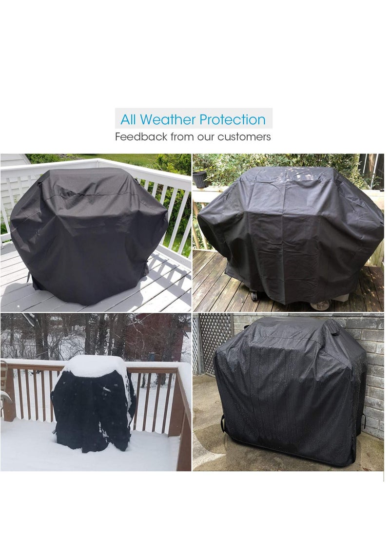 Generic - Heavy Duty Waterproof Barbecue Gas Grill Cover 75 inch XX Large BBQ Cover Special Fade and UV Resistant, Durable and Convenient, Fits Grills of Weber Char Broil Nexgrill Brinkmann and More - Image 1