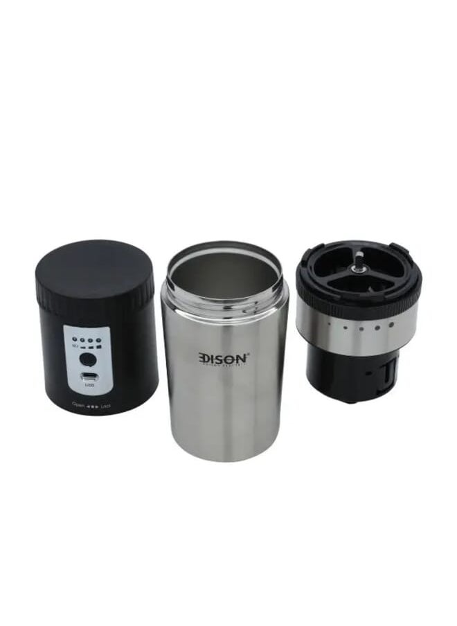 EDISON - Coffee Machine 300ml  Silver 15.5W - Image 1