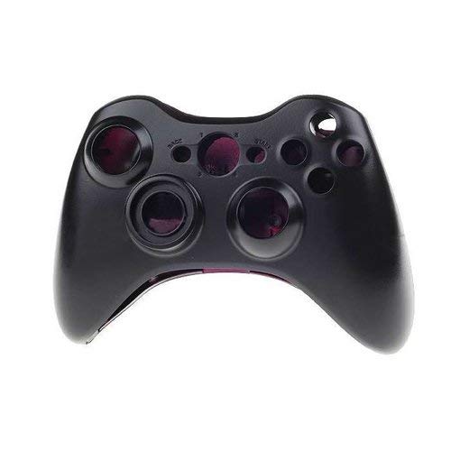 OSTENT Replacement Case Shell & Button Kit for Microsoft Xbox 360 Wireless Controller Color Black - Image 3
