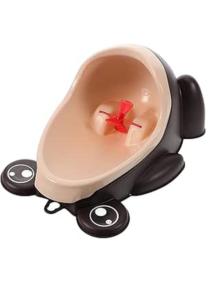 Frog Wall Mounted Potty Training Urinal For Boys With Aiming Target Toddler Friendly Design - Image 1
